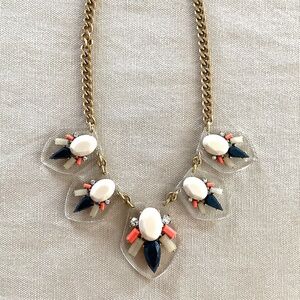 J Crew lucite necklace